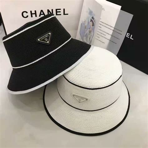 chanel summer hats|chanel bucket hats.